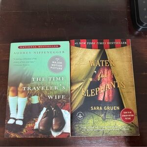 Water For Elephants And Time Travelers Wife Paperback Book Set